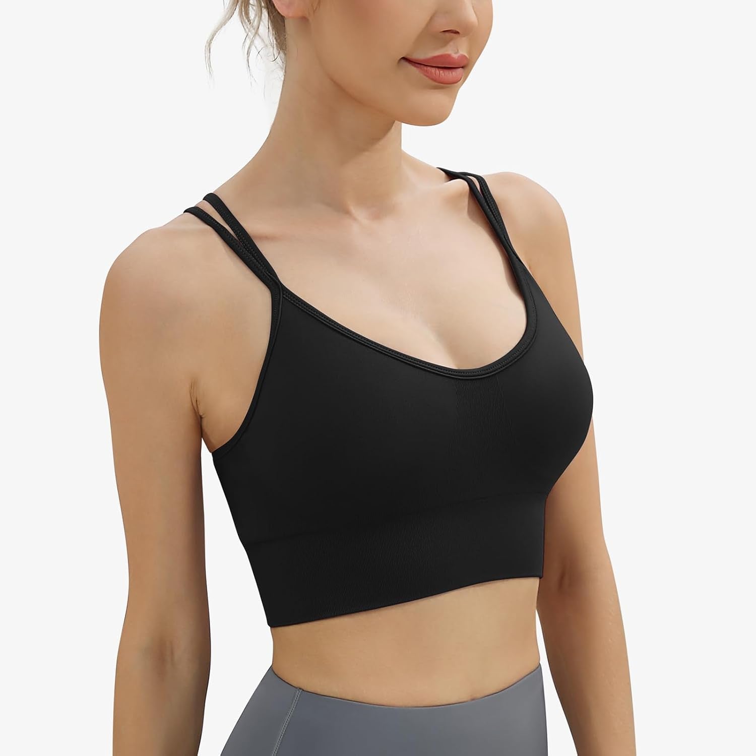 Women Strappy Sports Bra 3 Pack 